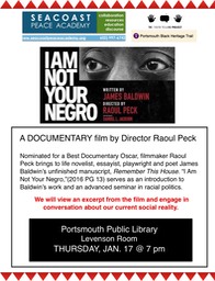 I am Not Your Negro film flyer
